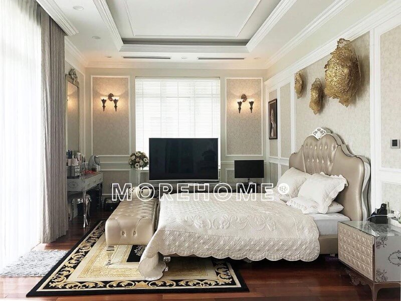 Giường ngủ bọc da Giường ngủ bọc da