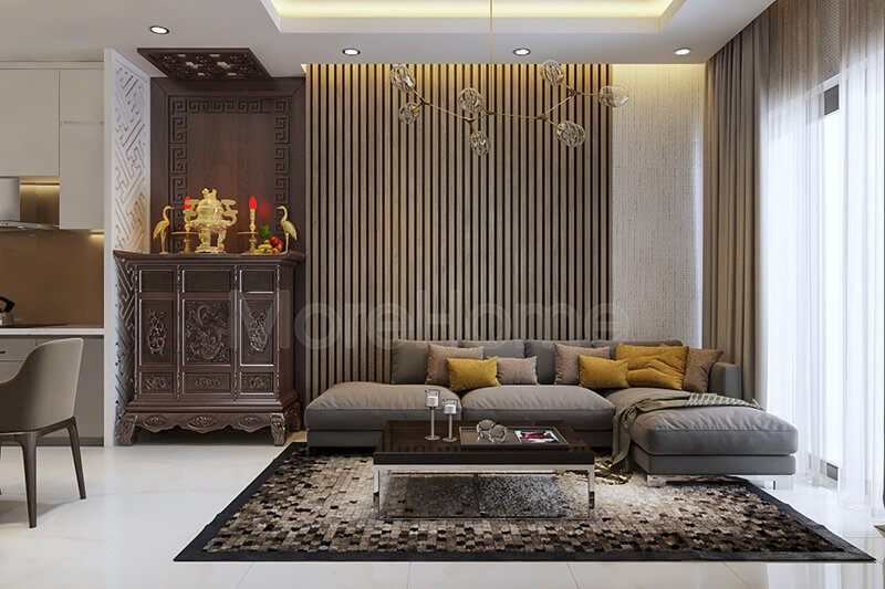 17 Tủ thờ cao cấp hiện đại chuẩn phong thủy cho Thiết kế chung cư