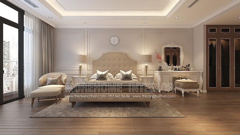 .
Giường ngủ độc đáo với kiểu dáng đơn giản, phần chân giường được thiết kế chắc chắn giúp tạo nên sự sang trọng cùng với độ bền cao cho căn phòng.